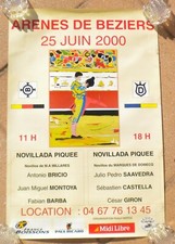 affiche CORRIDA  ARENES DE