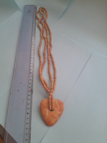 Collier pendentif perles - collier,