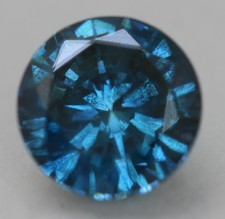 Cert 1.51 Carat Bleu Vif VS2