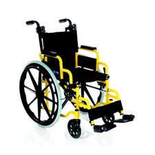 Ardea One Landau fauteuil roulant pliable Kiddy pour enfants handicapés Jaune