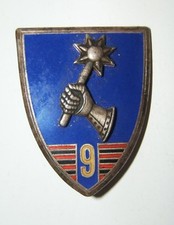 INSIGNE 9° REGIMENT DE