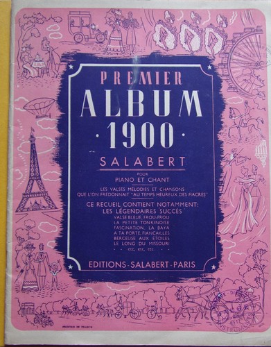 Premier album 1900 salabert - §,