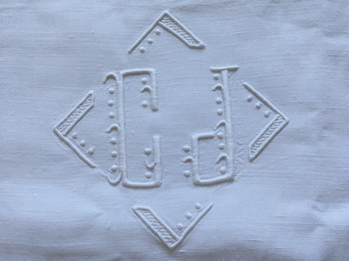 Linge ancien haut drap en - linge,