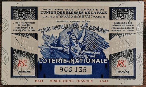 Billet loterie nationale - billet, de