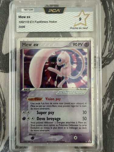 Carte pokémon mew fantôme - carte,