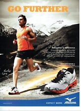 Publicité Advertising 019  2012   les baskets Mizuno  wave precision  II