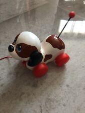 .FISHER PRICE VINTAGE CHIEN A TRAINER 