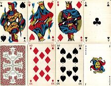 ancien jeu de 52  cartes à