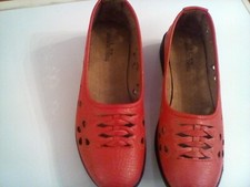 Womens red  No Brand leather
