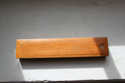 Plumier bois début - plumier, en