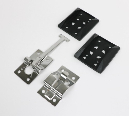 Fixation porte acier - de,