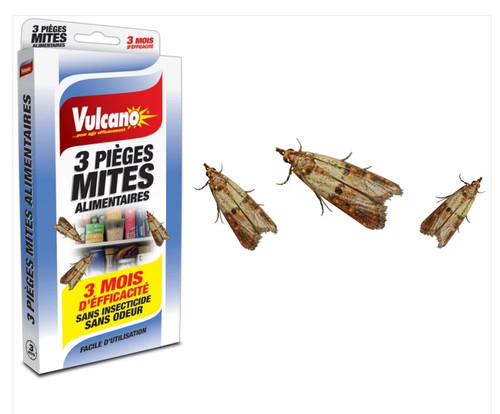 Pièges collants mites - 3, à