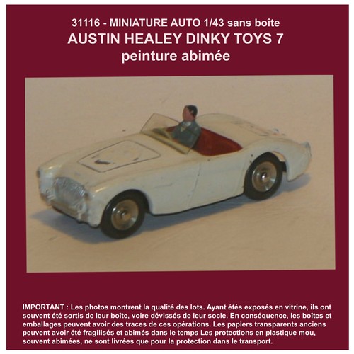 2081 miniature austin healey - miniature,