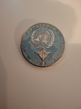 INSIGNE  CONTINGENT FRANCAIS FORPRONU - F.I.A. Lyon. Email Abîmé.