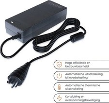 GO SOLID! Chargeur Vélo Électrique - compatible avec Bergamont E-Sweep 42V/4A