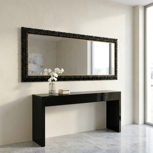 Miroir baroque madrid - noir, et