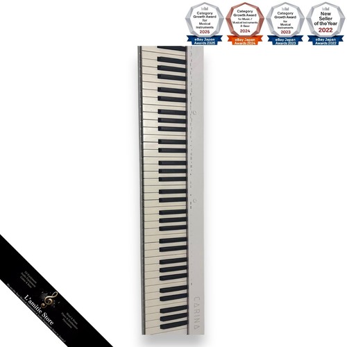 Piano numérique blanc carina - piano,