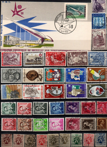 Belgique lot de timbres - belgique,