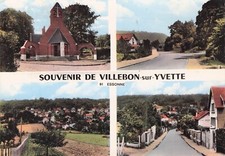 Carte postale postcard 10x15cm VILLEBON-SUR-YVETTE ESSONNE multivues écrite