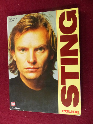 Livre sting police jean - -,