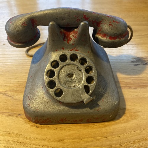 Ancien jouet téléphone - ancien, jouet,