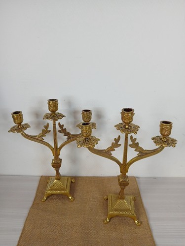Paire chandeliers 3 - de,