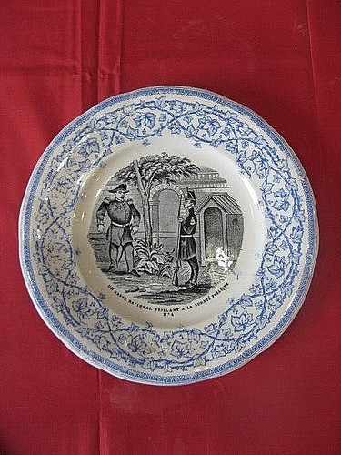 609 assiette parlante - ,