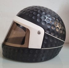 ICONIC 80’s SCHUBERTH SPEED Helmet –The "Golf Ball" Design - Vintage BMW