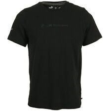 Vêtement T-Shirts PUMA homme Bmw Mms Logo Graphic Noir Coton