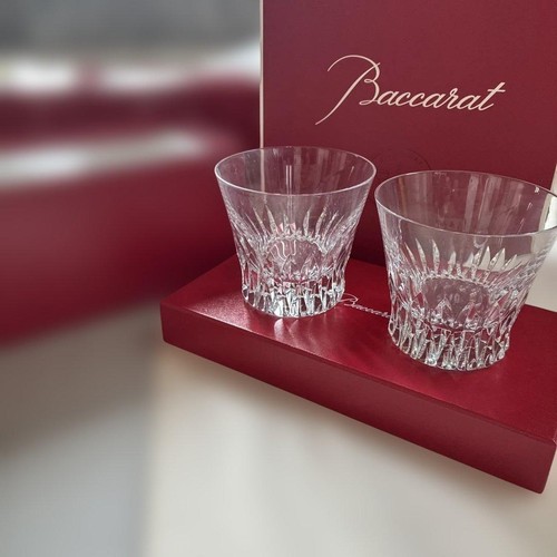 Baccarat pair glass - baccarat,