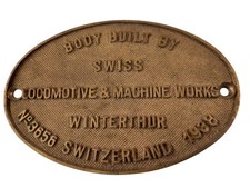 Lokschild Original Swiss