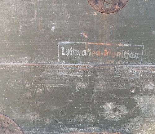 Caisse munitions luftwaffe ww2 - caisse,