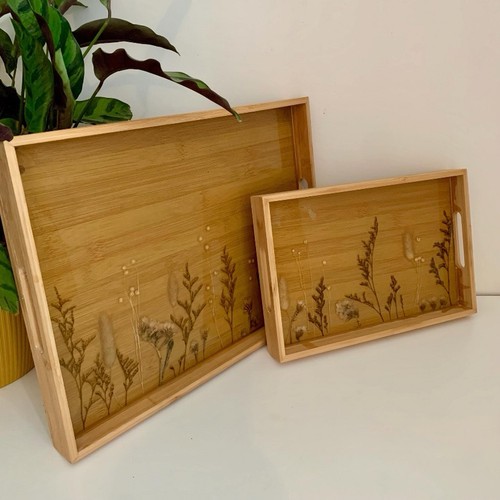 Lot plateaux de service - plateaux,