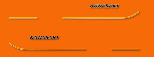 Kawasaki 125 stickers - kawasaki,