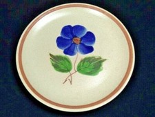 Assiette en grès, moulin des Loups