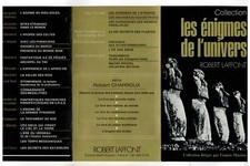 PUB - LES ENIGMES DE L UNIVERS - FRANCIS MAZIERE - ROBERT LAFFONT - ANNEES 1970