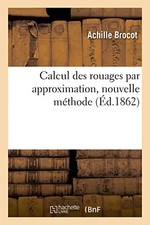 Calcul des rouages par