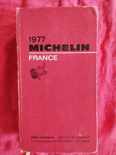 Guide michelin france 1977 - guide,