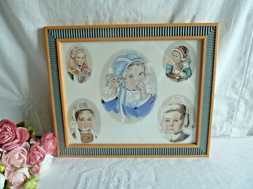 Reproduction encadrée enfants