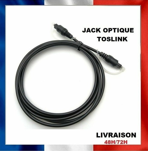 Cable optique audio numerique - cable,