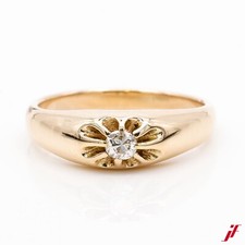 Bague Solitaire 585/14K Or