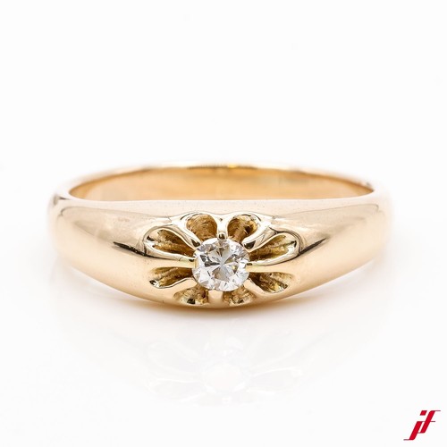 Bague solitaire 585 - bague, 585/14k