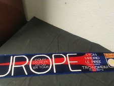 écharpe Collector Football OL LYON Coupe d'Europe Produit Officiel Liv Offerte 
