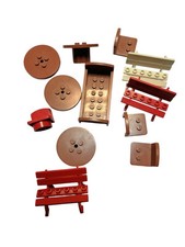 LEGO FABULAND Mobilier divers banc chaise table tabouret lit