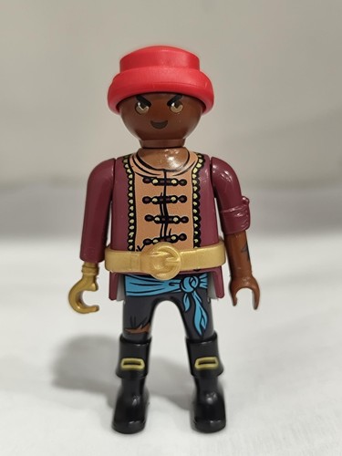 Playmobil black pirate with - black,