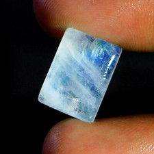 Blanc Pierre Coussin Cabochon