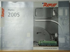 Catalogue ROCO 2005 F Collection PLATIN 2005 - HO BB 9004 - Neuf 40 p