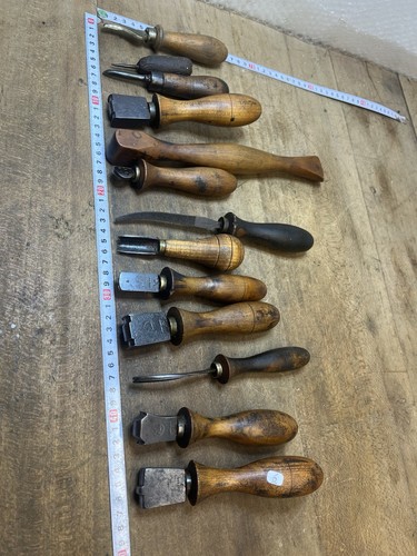 Outils anciens lot cordonnier - outils,