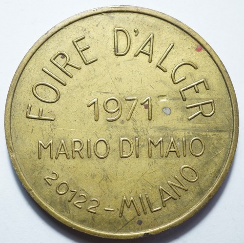 Algerie tres rare medaille - algerie,