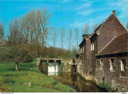 Carte postale moulin - postale,